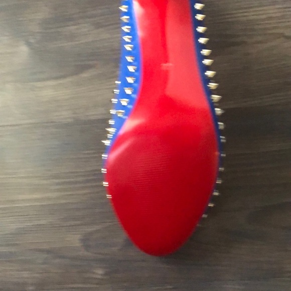 Chris-T Women Sexy Round Toe Stud Stiletto - Picture 5 of 7